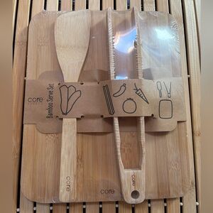 Core Bamboo Serve Set - 10” x 12”